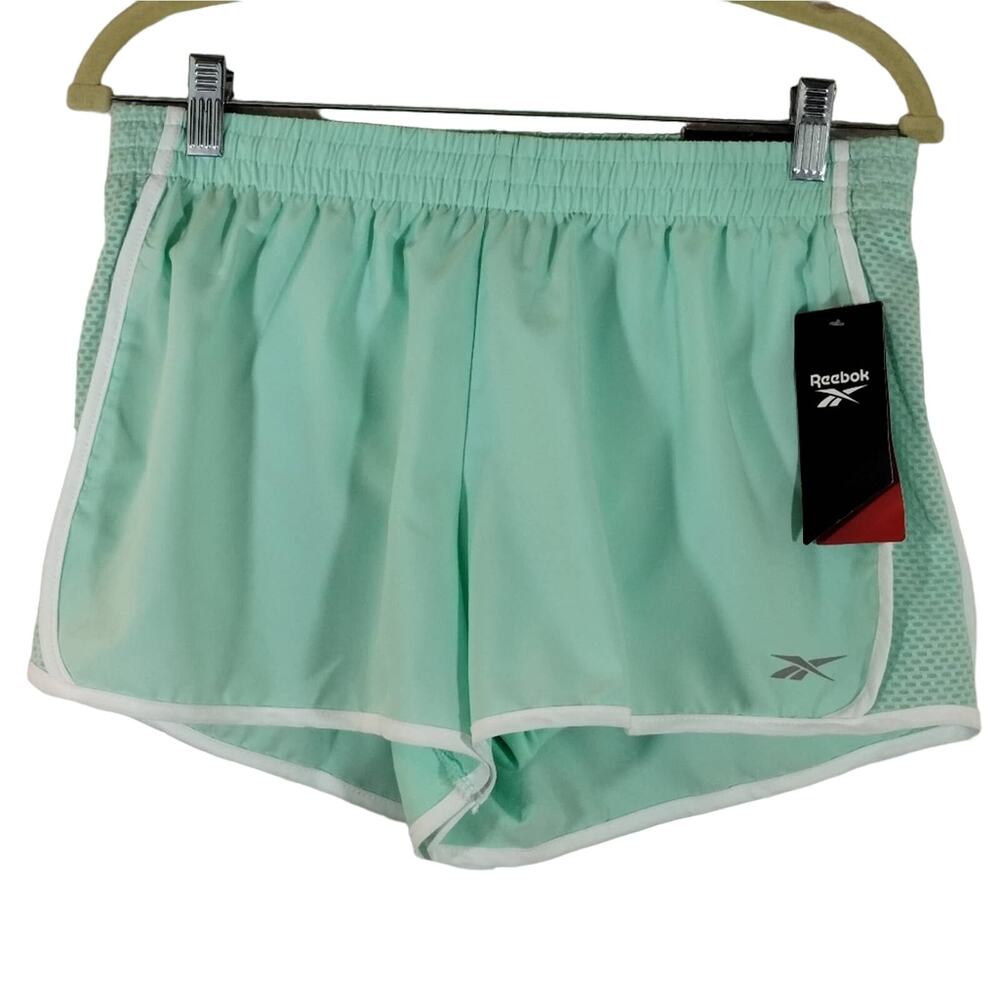 O Reebok Game Time Yucca Relaxed Mid Rise Training Running Shorts w/Liner NWT M